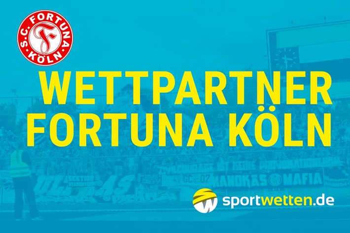 sportwetten.de wird offizieller Wettpartner des SC Fortuna Köln