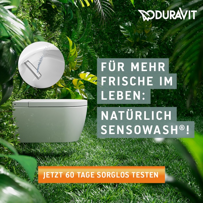 SensoWash® 60-Tage-Sorglos-Testen Aktion