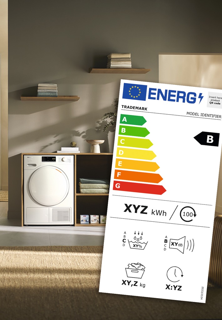 Ab Juli: Neues Energielabel beim Wäschetrockner Pflicht