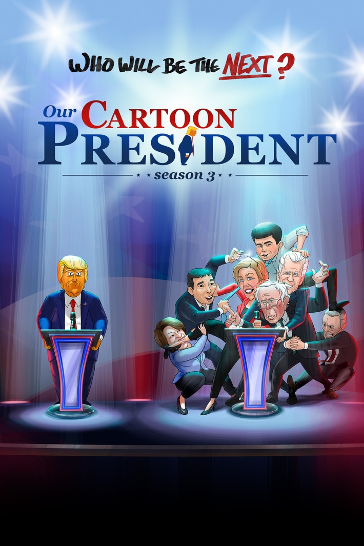 Staffel drei der Showtime-Animationsserie "Our Cartoon President" im November bei Sky