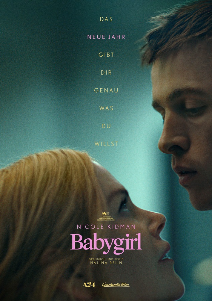 BABYGIRL - Neuer Kinostart am 30. Januar 2025 / Plakat und Trailer jetzt verfügbar