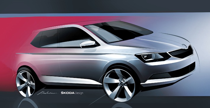 Der neue SKODA Fabia - neues, modernes Design für ein junges Automobil (FOTO)