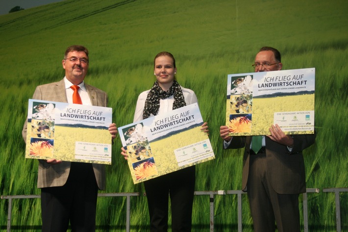 Biene sucht Bauer und Winzer / Gemeinschaftsprojekt auf Deutschem Bauerntag vorgestellt (mit Bild)