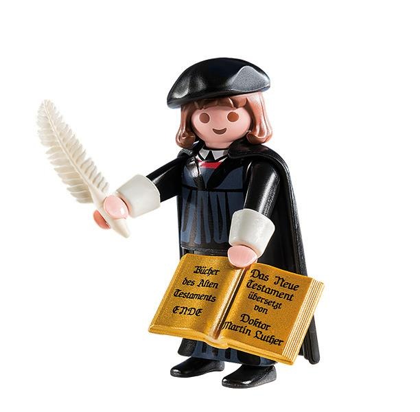 Reformations-Botschafter im Miniaturformat - Martin Luther als Spielfigur