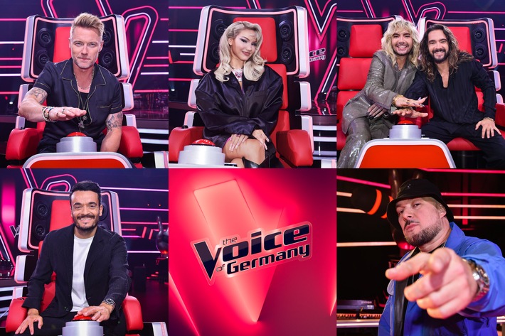 5, 4, 2, 1, 1: Im "The Voice"-Halbfinale gibt am Freitag Team Bill und Tom den Ton an / #VoiceRap-Coach Kool Savas sitzt im fünften Coachstuhl