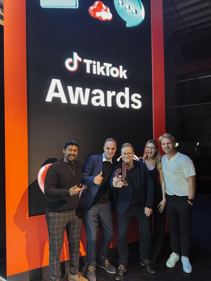 a&o gewinnt TikTok Award 2025 für "Greatest Performance"