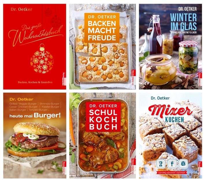 Neues, Bewährtes, Beliebtes - das Herbstprogramm 2014 des Dr. Oetker Verlags (FOTO)