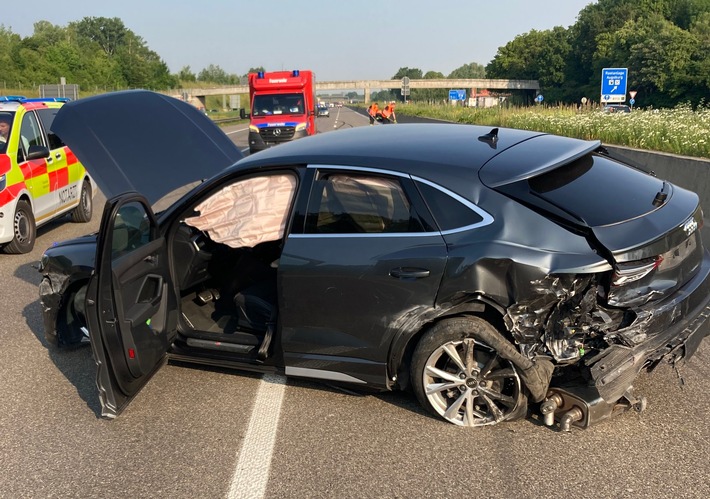 POL Schwaben Nord: Betrunken Unfall und hohen Schaden verursacht