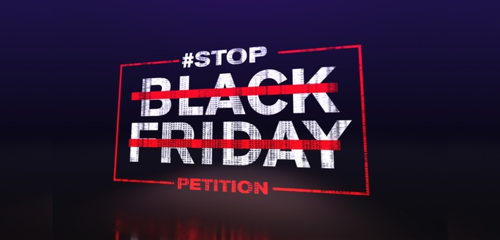 Medienmitteilung: «Stop Black Friday» in der Einkaufsstrasse