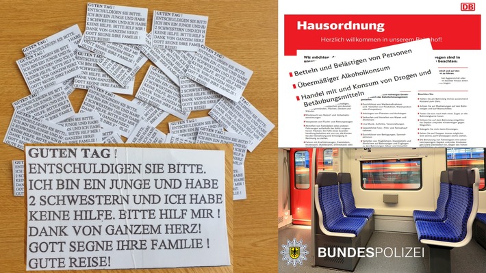 Bundespolizeidirektion München: 14-jähriger Aggressiv-Bettler in U-Haft - Dank Lichtbild und effizienter Zusammenarbeit von Landes- und Bundespolizei drei Straftaten aufgeklärt