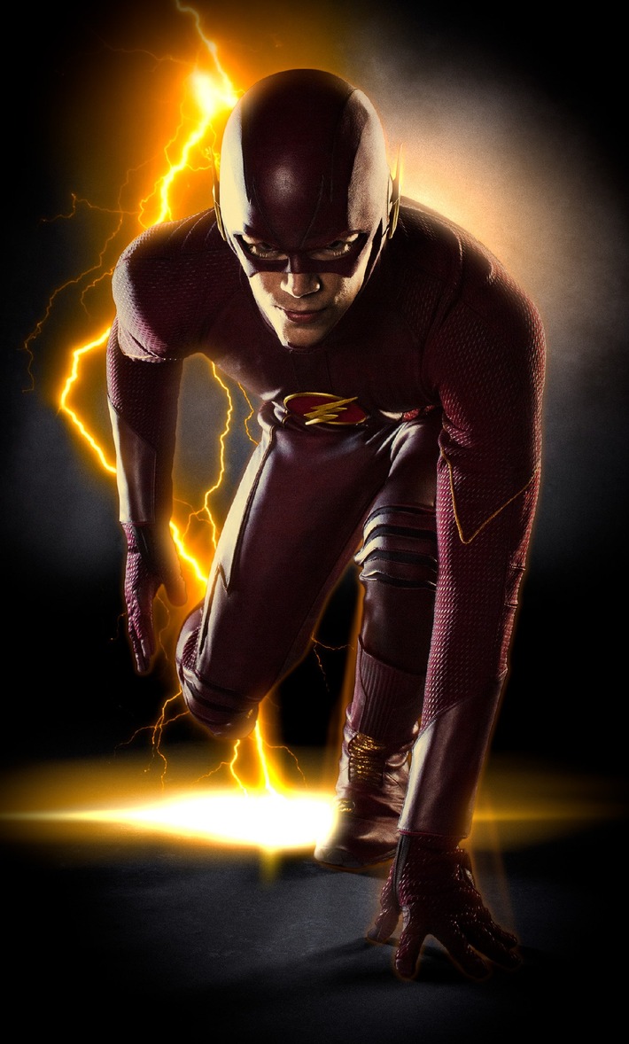 ProSieben vom Blitz getroffen! Die neue US-Superhelden-Serie &quot;The Flash&quot; rast ab 10. Februar über den Sender