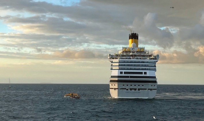 BPOLD-BBS: Medizinischer Notfall auf der Nordsee - Glückliches Ende für Segler