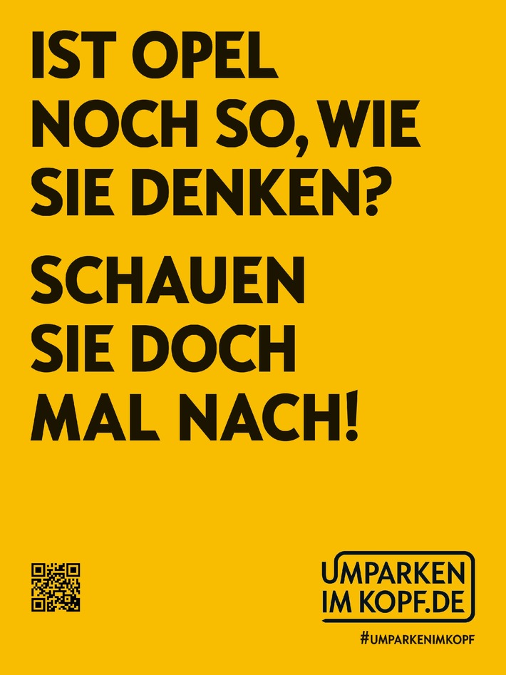 Opel animiert in neuer Markenkampagne zum &quot;Umparken im Kopf&quot; (FOTO)