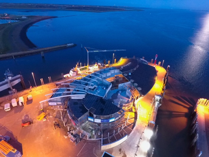 Gutjahr: Sicherer Hafen bei Wind und Wetter - Hafenterminal Norderney