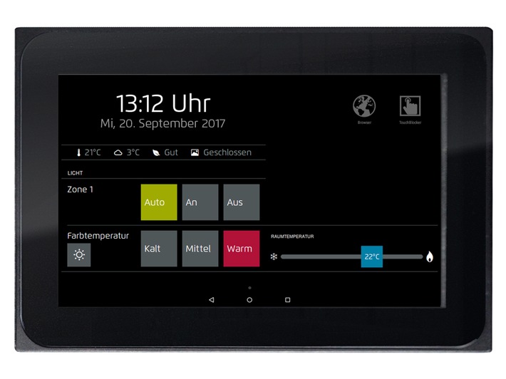 Kooperation: tci GmbH integriert Lemonbeat-Technologie in Touchpanels für smarte Raumsteuerung