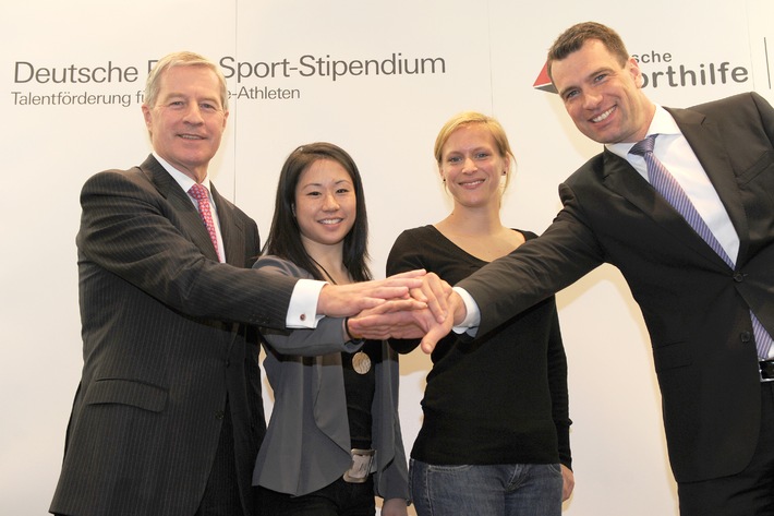 Deutsche Bank erhöht Förderung für Spitzensportler mit eigenem &quot;Deutsche Bank Sport-Stipendium&quot; (BILD)