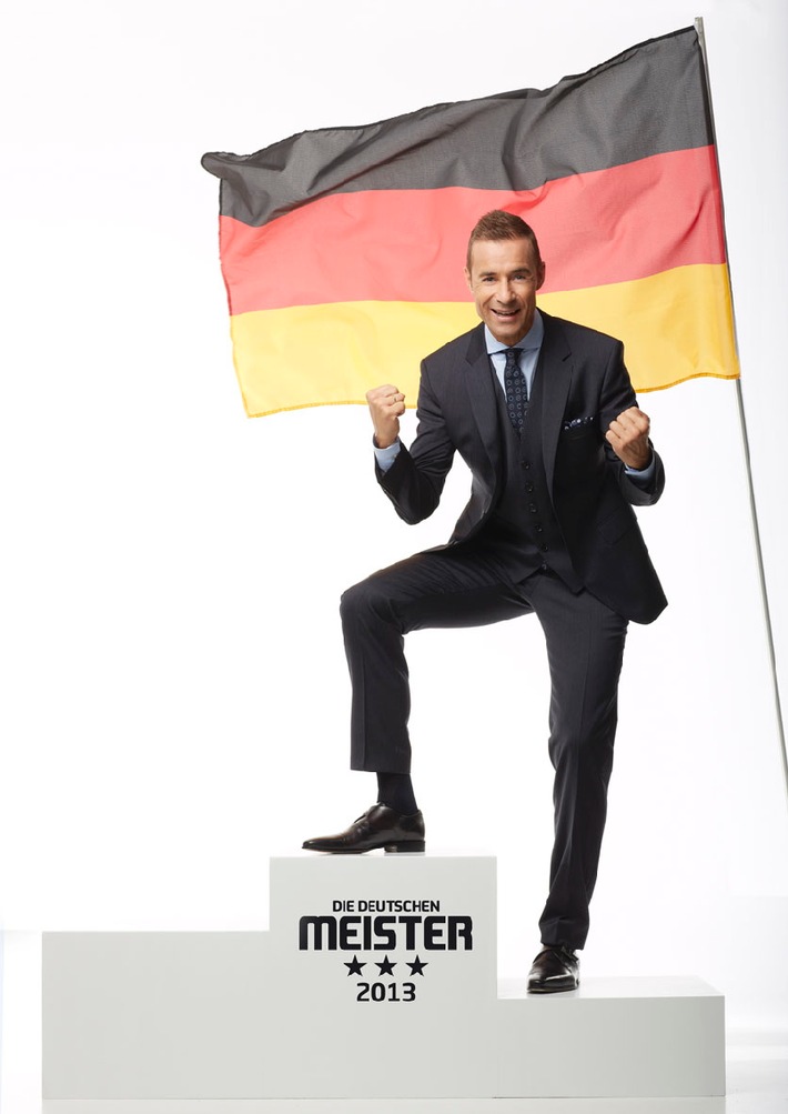 Das Erste / Neue Spielshow im Ersten: &quot;Die Deutschen Meister 2013&quot; / Ab 19. Oktober 2013, 20.15 Uhr (BILD)