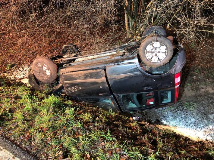 POL-PDPS: Verkehrsunfall unter Alkoholeinfluss