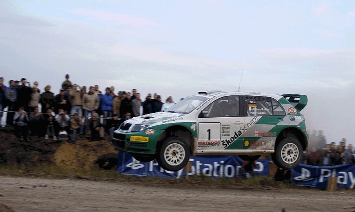 Rallye-Meistertitel für Matthias Kahle/Peter Göbel auf Skoda Fabia WRC