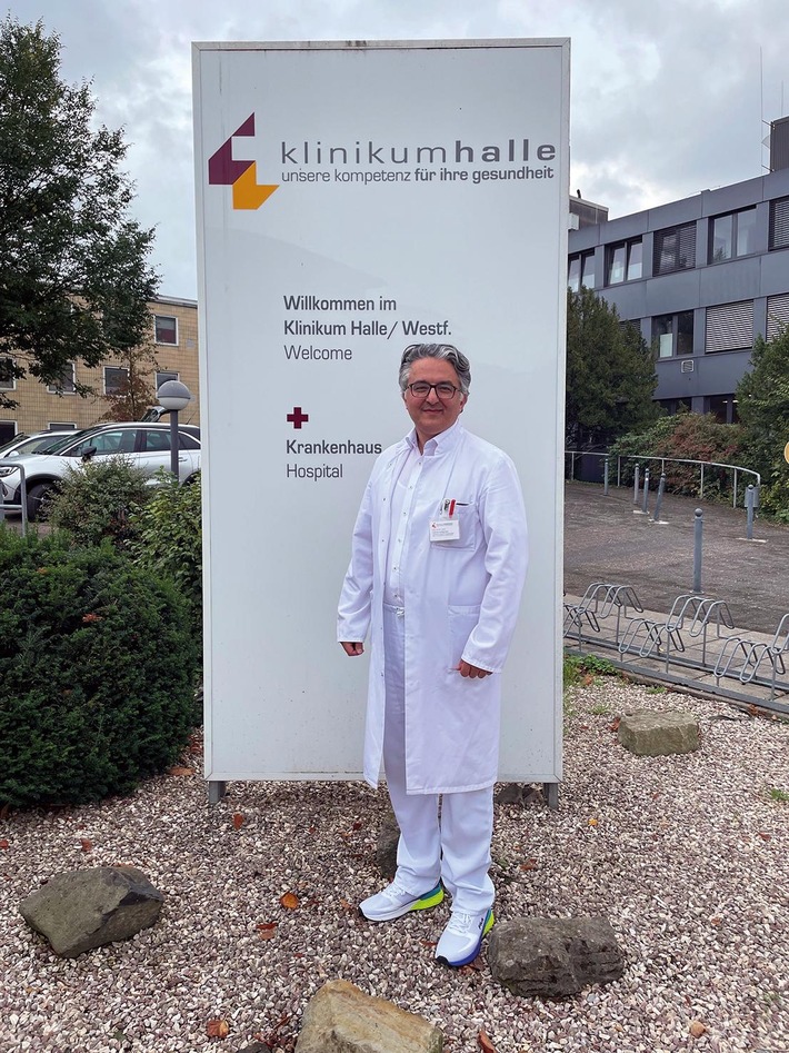 Dr. med. Güclü Adigüzel zum Chefarzt der Klinik für Unfallchirurgie und Orthopädie am Klinikum Halle (Westf.) berufen