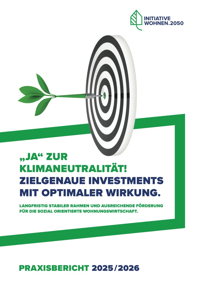 5. Praxisbericht der Initiative Wohnen.2050 / Finanzierbarkeit bleibt Thema Nr. 1 für die Branche