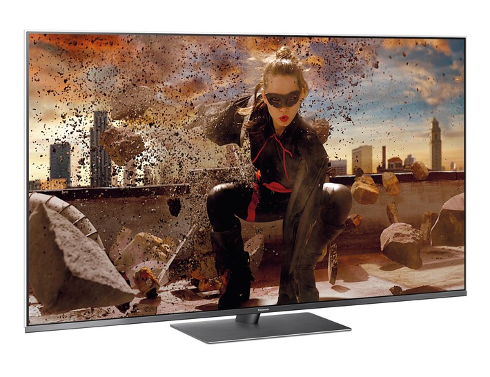 Hollywood im Wohnzimmer: 4K Pro HDR LED-TV Serie / Panasonic FXW784/785/754: Innovatives 360°-Design und perfekte Bildqualität wie im Kino