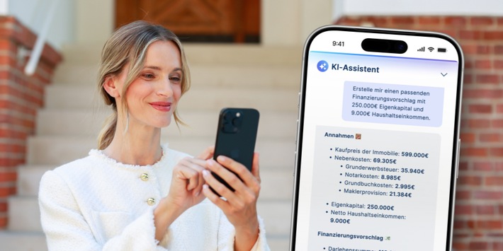 Finanzierung verstehen, besser entscheiden: KI-Finanzierungsservice von VON POLL IMMOBILIEN schafft Orientierung
