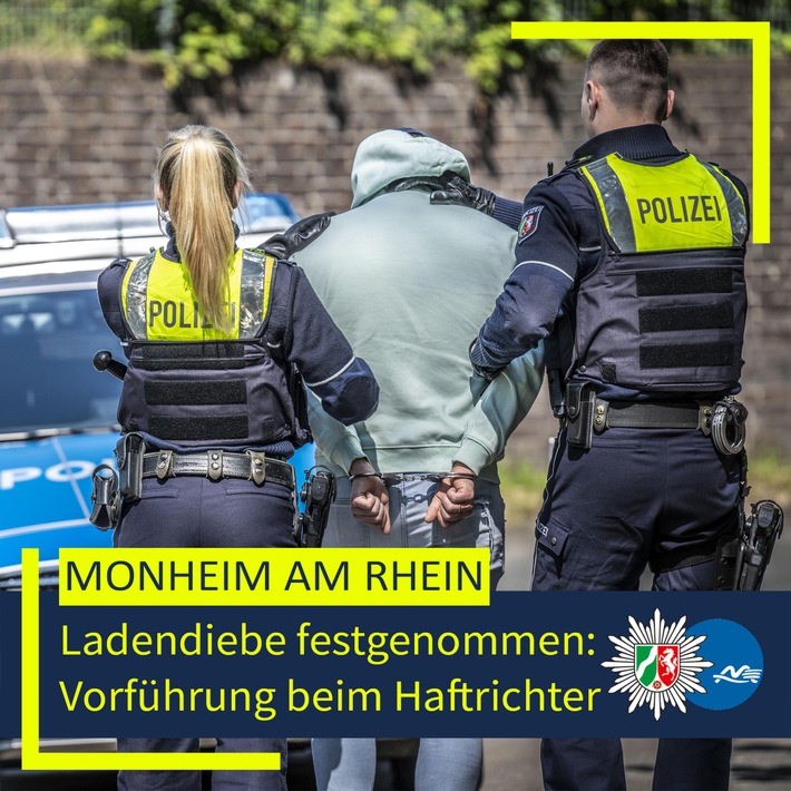 POL-ME: Ladendiebe festgenommen und dem Haftrichter vorgeführt - 2603140