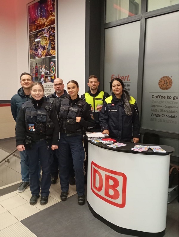 BPOL NRW: Bahnhof Soest- Gemeinsame Präventionsveranstaltung der Polizei Soest, der Deutschen Bahn und der Bundespolizeiinspektion Münster