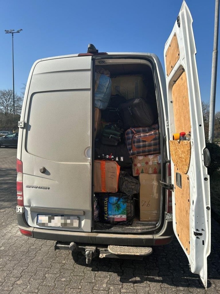 POL-OF: 80 Prozent zu viel: Deutlich überladener Kleintransporter gestoppt