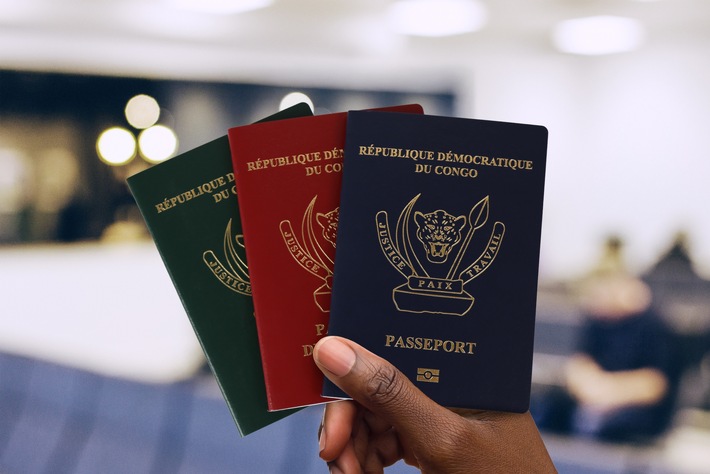 Biometric passport for the DR Congo - implemented with DERMALOG as system partner