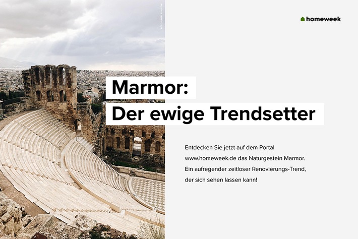 Marmor: Der ewige Trendsetter