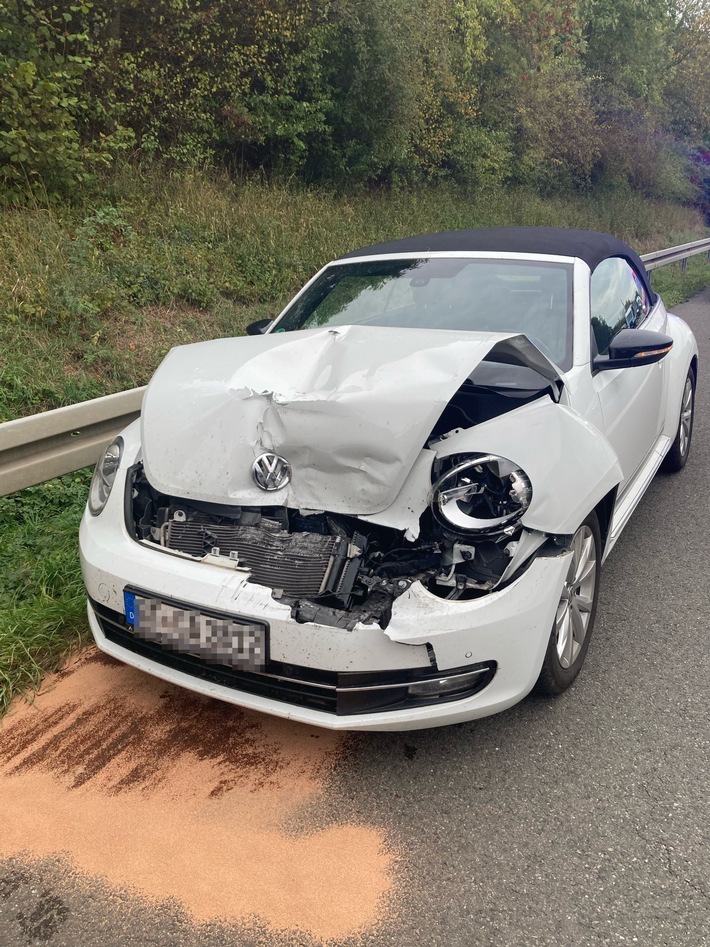 POL-BI: Zeugen gesucht: Unfallflucht auf der A2