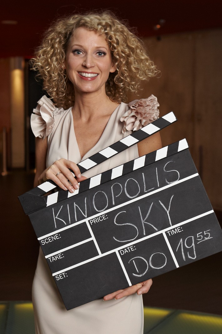 Das neue Gesicht auf Sky: 
Aline von Drateln moderiert ab Mai Kinopolis (BILD)