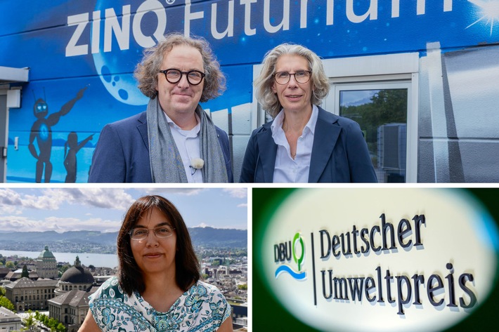 Innovative Klimaforschung und kluge Köpfe für zirkuläres Geschäftsmodell / Deutscher Umweltpreis der DBU für Prof. Seneviratne und ZINQ