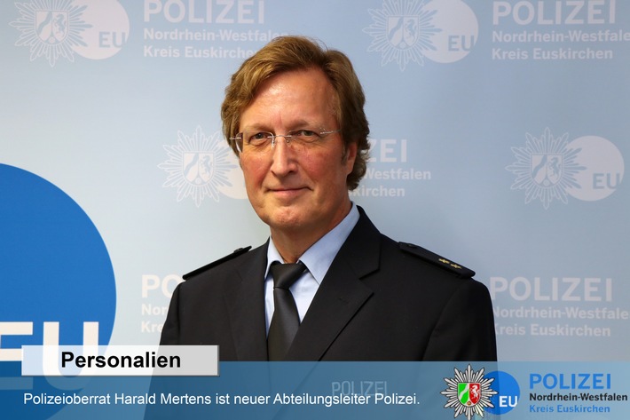 POL-EU: In eigener Sache: Harald Mertens ist neuer Abteilungsleiter Polizei