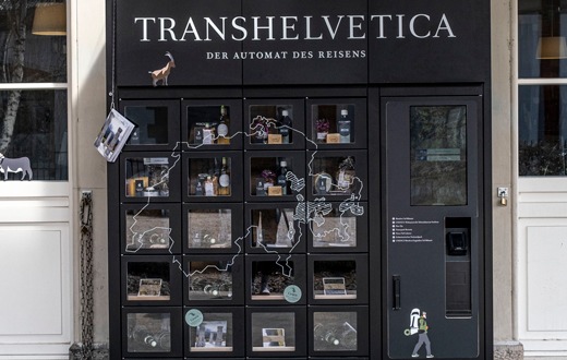 Bündner Pärke mit «Automat des Reisens» in der Limmatstadt