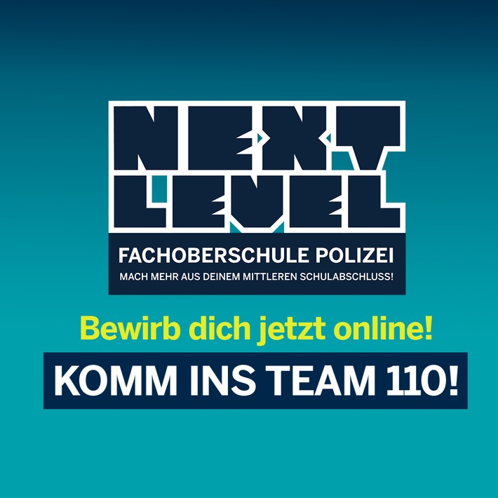 POL-ME: Der Countdown läuft - Jetzt bewerben für die "Fachoberschule Polizei" - Kreis Mettmann - 2311009