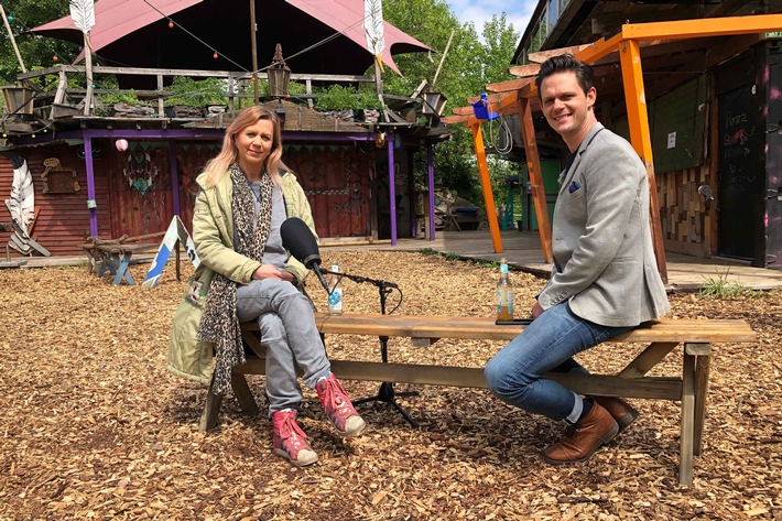 ZDF-Sendung "aspekte" on tour auf dem Berliner Holzmarktgelände