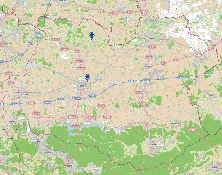 POL-SO: Kreis Soest - Wohnungseinbruchradar