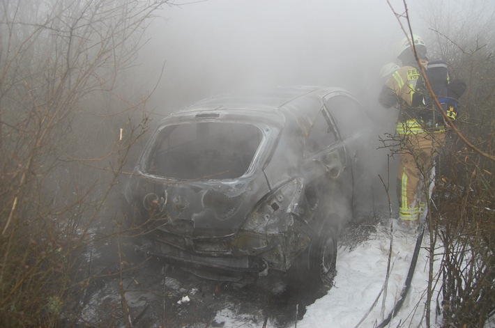 POL-PDKL: A63/Göllheim, Zu schnell in die Ausfahrt gefahren und ausgebrannt