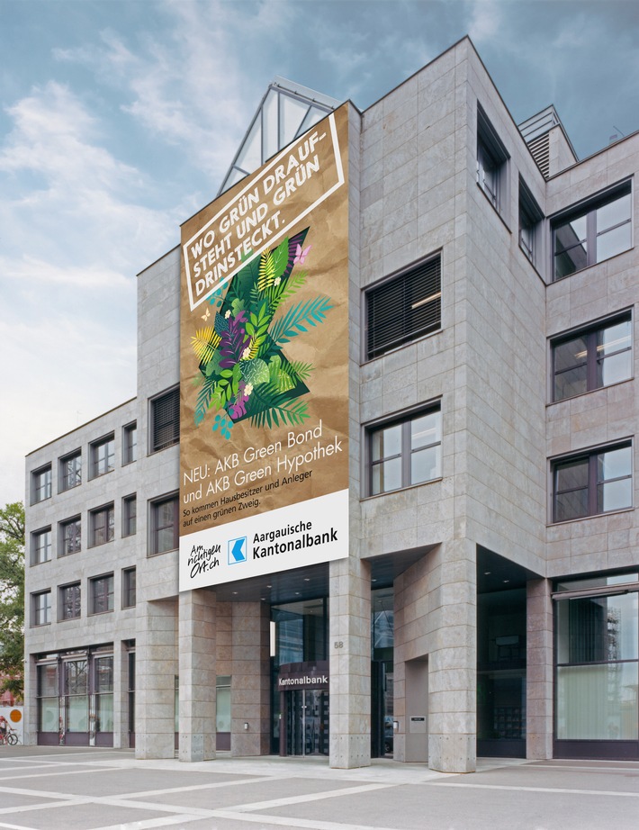 Der AKB Green Bond und die neue AKB Green Hypothek bauen auf die Zukunft / Zinsvergünstigungen für umweltbewusste Eigenheimbesitzerinnen und -besitzer