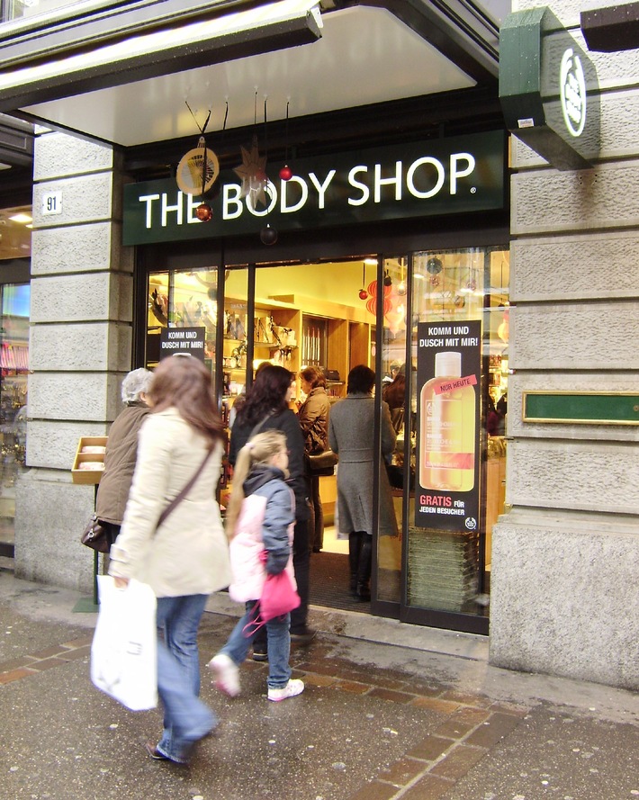 Surprises de Noël faites par The Body Shop