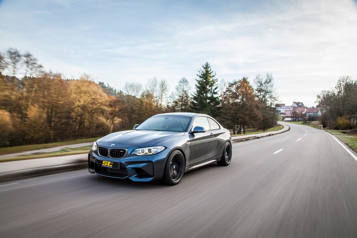 ST suspensions Gewindefahrwerk für BMW M2: Dreifach leistungseinstellbares Fahrwerk im Lieferangebot