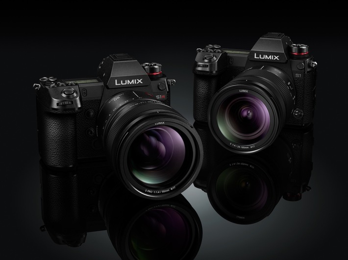 LUMIX S1R und S1 - Vollformat ohne Kompromisse / Vollformat-DSLM-Kameras mit L-Bajonett, Dual-Bildstabilisierung, leistungsstarkem Sucher und professionellen Video-Features