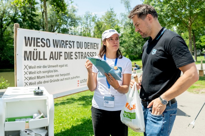 Comunicato stampa: &quot;Il sondaggio sul littering dimostra che il lavoro di sensibilizzazione dà i suoi frutti&quot;