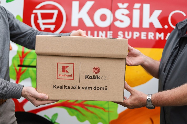 Kaufland Tschechien kooperiert mit Lieferdienst Kosik