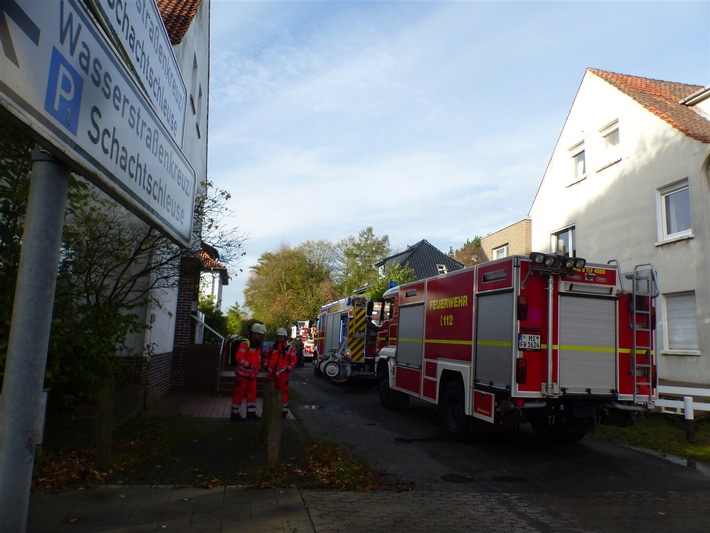 POL-MI: Zwei leichtverletzte Personen nach Küchenbrand in Minden