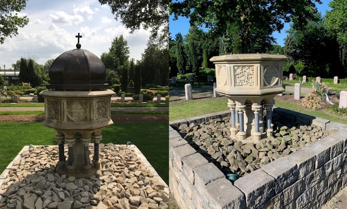 POL-GE: Sakraler Gegenstand von Friedhof in Bismarck gestohlen - Zeugen gesucht