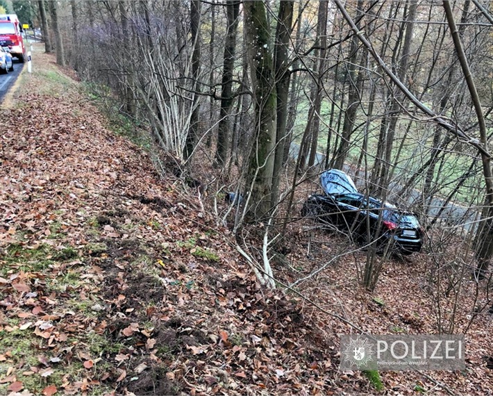 POL-PPWP: Unfall gebaut - zu Fuß geflüchtet